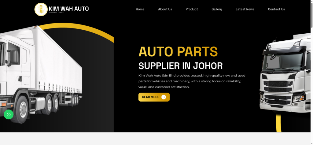 New & Used Truck Spare Parts Supplier in Johor Bahru (JB), Malaysia | Kim Wah Auto Sdn Bhd