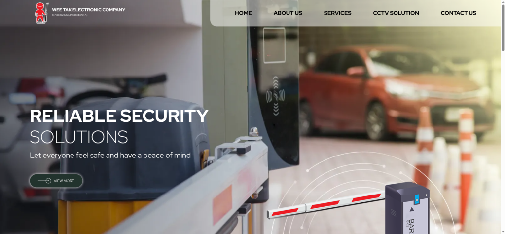 Security Products Supplier Kulai, CCTV & Alarm System Installation Johor Bahru (JB) | Wee Tak Electronic Company
