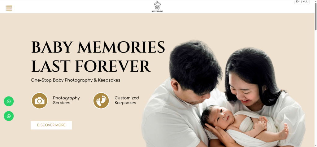 Baby Photography & Keepsakes Studio in Skudai, Johor Bahru (JB), Malaysia | Beezz Studio