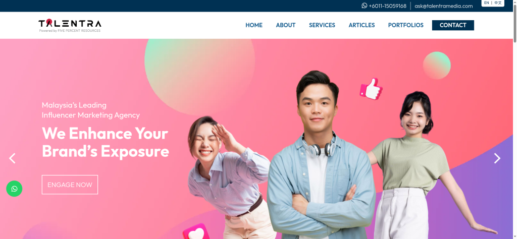 Influencer Marketing & KOL Agency Johor Bahru (JB) | Live Commerce Marketing Malaysia – Talentra Media