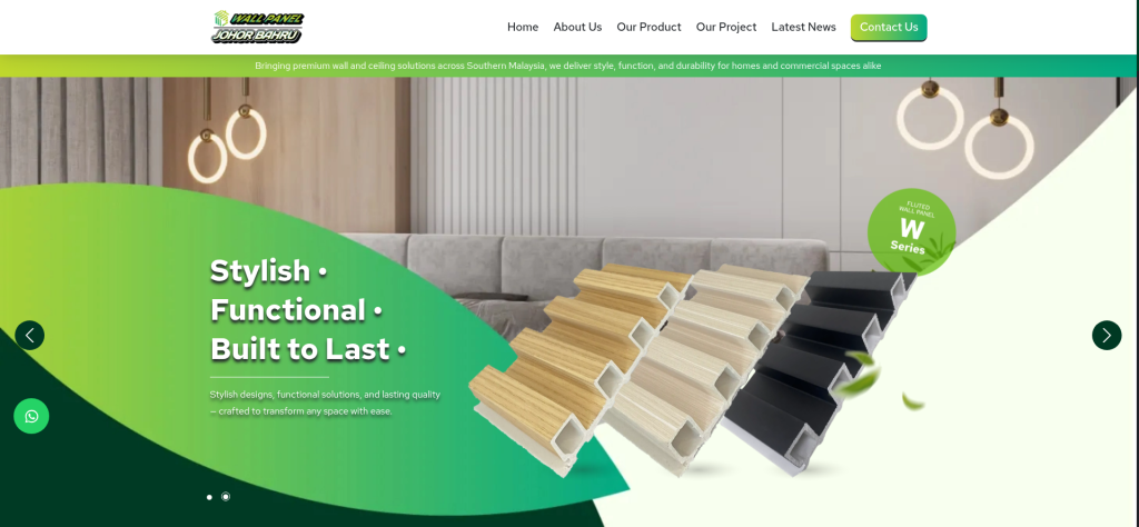 Nova Arte – Fluted Wall Panel Supplier in Johor Bahru (JB)