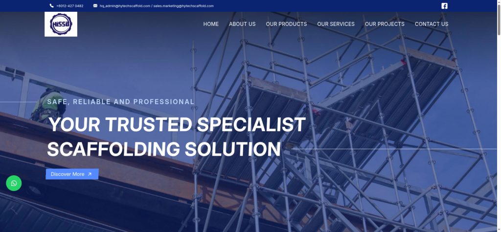 Hytech Industrial Supply – Scaffolding Experts in Kedah, Malaysia