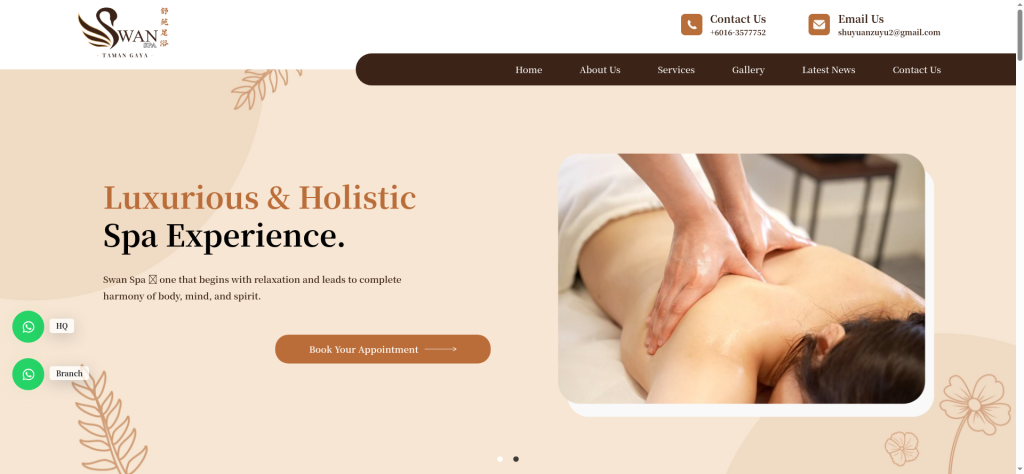 Swan Spa – Traditional Healing and Modern Relaxation in Johor Bahru