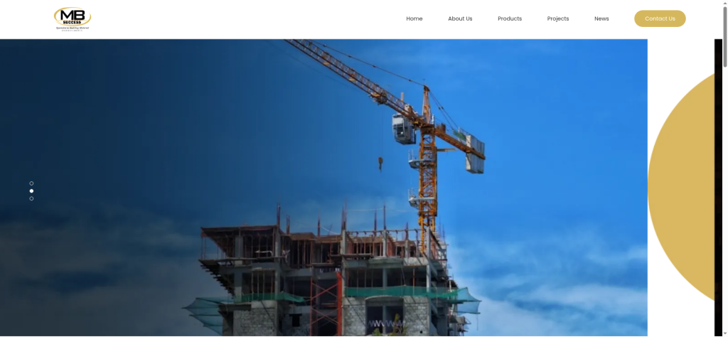 Building Material Supplier in Penang – MB Success Sdn Bhd Launches Website