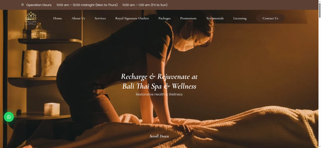 Discover Tranquility at Bali Thai Spa & Wellness in Johor Bahru