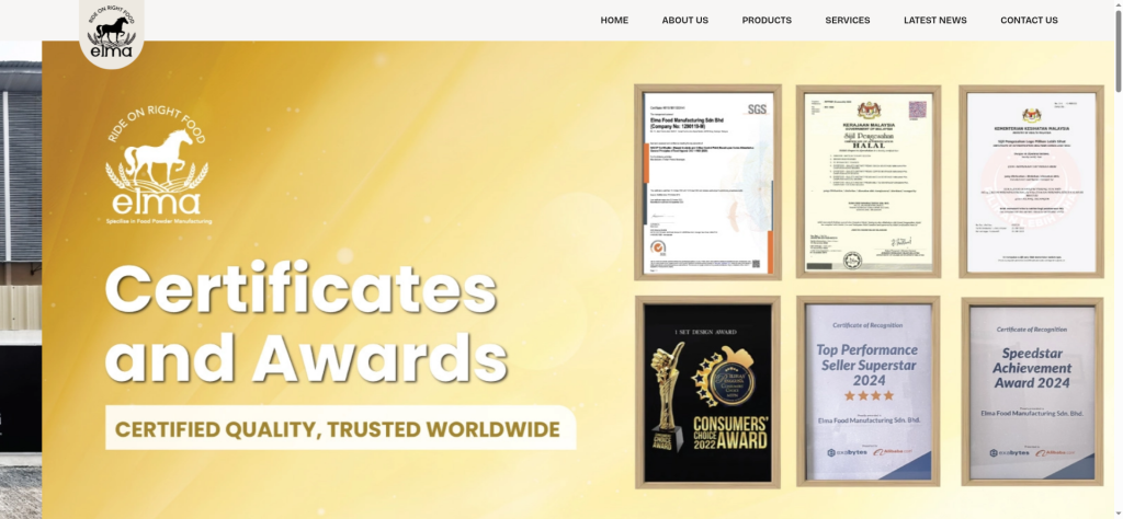 OEM Health Food & Supplement Manufacturer Selangor, KL, Malaysia | Elma Food